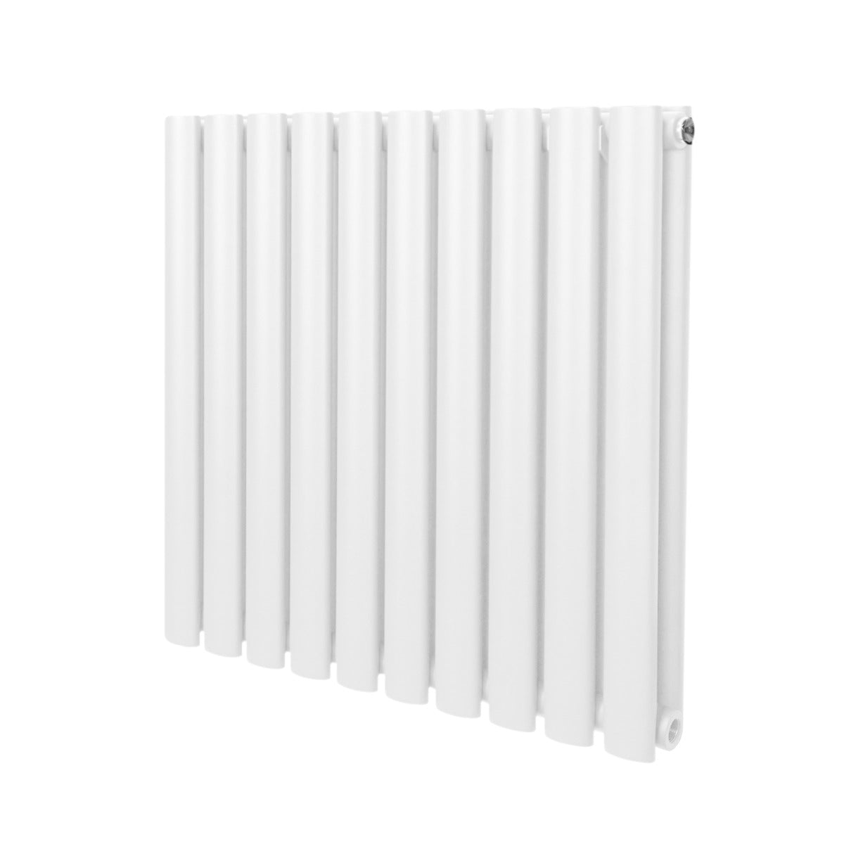Oval Column Radiator – 600mm x 600mm White – Monster Shop UK