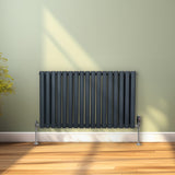 Oval Column Radiator – 600mm x 1020mm – Anthracite Grey