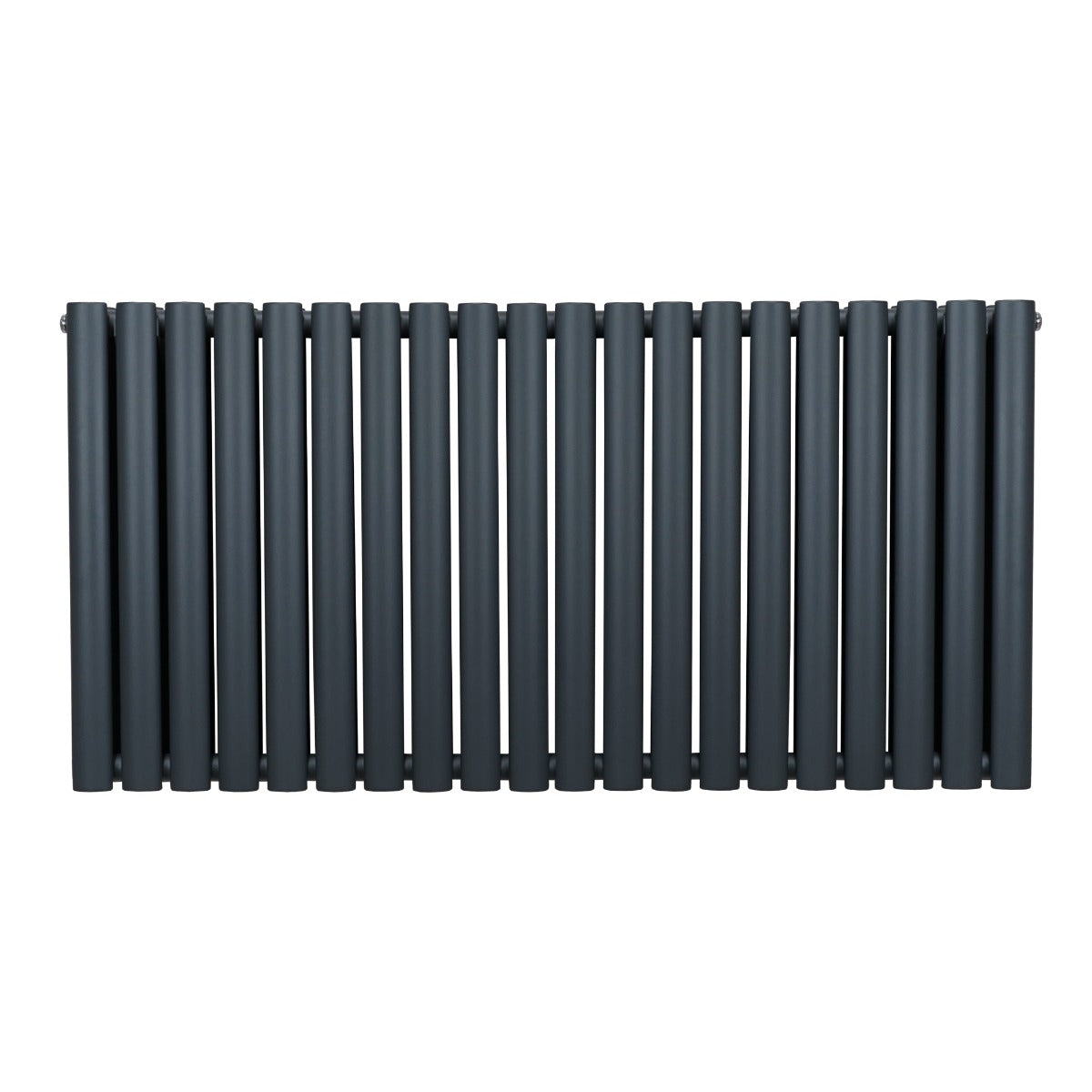 Oval Column Radiator – 600mm x 1200mm – Anthracite Grey