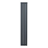 Oval Column Radiator – 1600mm x 240mm – Anthracite Grey