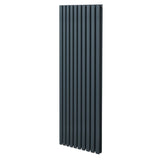 Oval Column Radiator – 1800mm x 600mm – Anthracite Grey