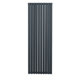 Oval Column Radiator – 1800mm x 600mm – Anthracite Grey