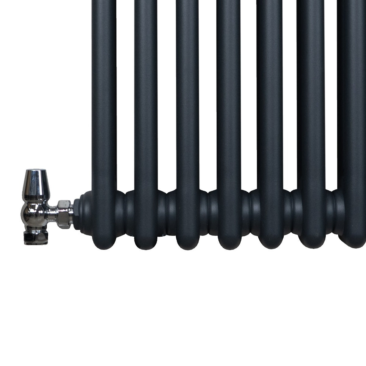 Traditional 2 Column Radiator - 300 x 832mm - Anthracite Grey