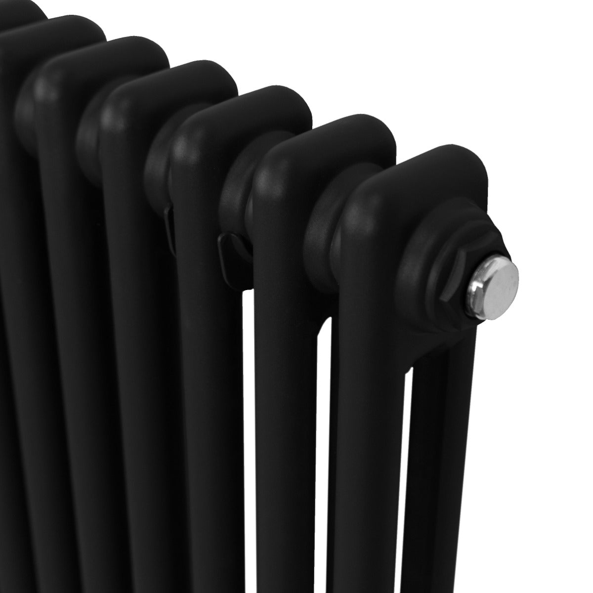 Traditional 2 Column Radiator - 300 x 1012mm - Black