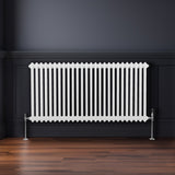 Traditional 2 Column Radiator - 600 x 1192mm - White