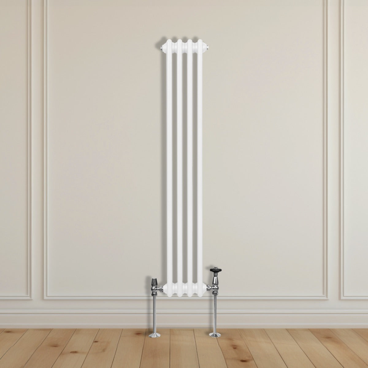 Traditional 2 Column Radiator - 1500 x 202mm - White