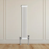 Traditional 2 Column Radiator - 1500 x 202mm - White