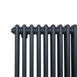 Traditional 2 Column Radiator - 1500 x 292mm - Anthracite Grey