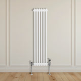 Traditional 2 Column Radiator - 1500 x 292mm - White