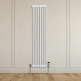 Traditional 2 Column Radiator - 1800 x 382mm - White