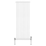 Traditional 2 Column Radiator - 1800 x 562mm - White