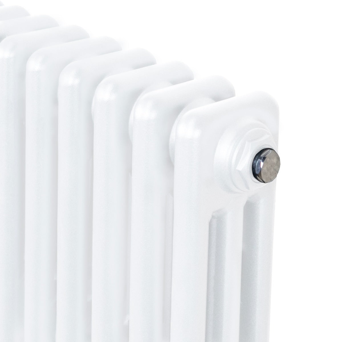 Traditional 3 Column Radiator - 300 x 832mm - White