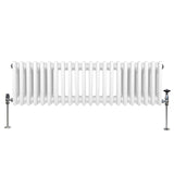 Traditional 3 Column Radiator - 300 x 1012mm - White