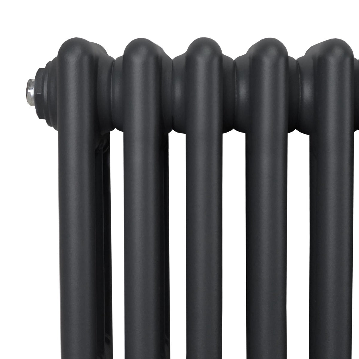 Traditional 3 Column Radiator - 300 x 1192mm - Anthracite Grey