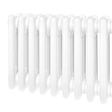 Traditional 3 Column Radiator - 600 x 832mm - White