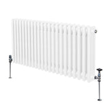 Traditional 3 Column Radiator - 600 x 1012mm - White