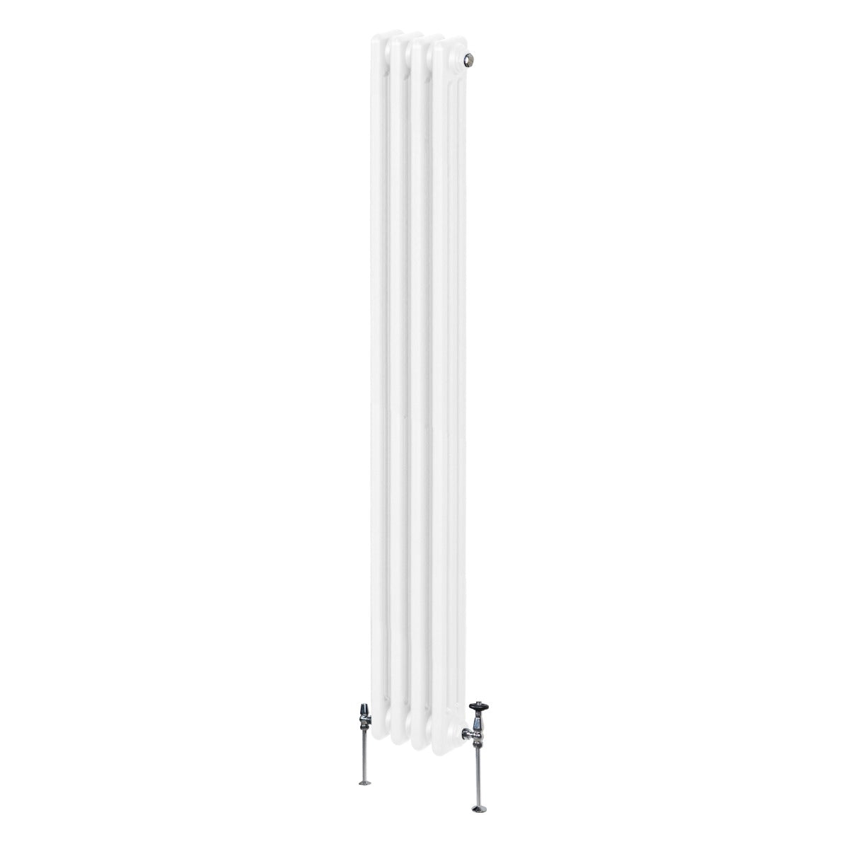 Traditional 3 Column Radiator - 1800 x 202mm - White