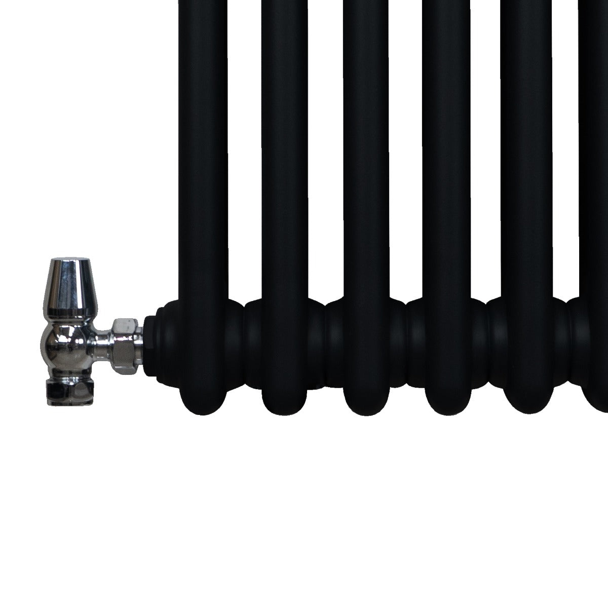 Traditional 3 Column Radiator - 1800 x 202mm - Black