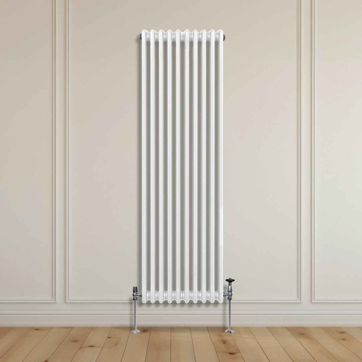 Traditional 3 Column Radiator - 1800 x 472mm - White