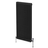 Traditional 3 Column Radiator - 1800 x 562mm - Black