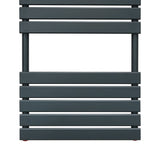 Flat Panel Towel Radiator – 1200mm x 500mm – Anthracite Grey