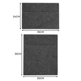 Van Carpet Lining & Storage Pouches - Anthracite Grey