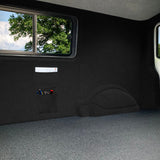 Black Van Carpet Lining, Storage Pouches & Adhesive Glue