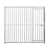 2m Dog Run Panel With Door – 8cm Bar Spacing