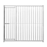 2m Dog Run Panel With Door – 8cm Bar Spacing