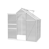 Polycarbonate Greenhouse 6ft x 4ft – Silver