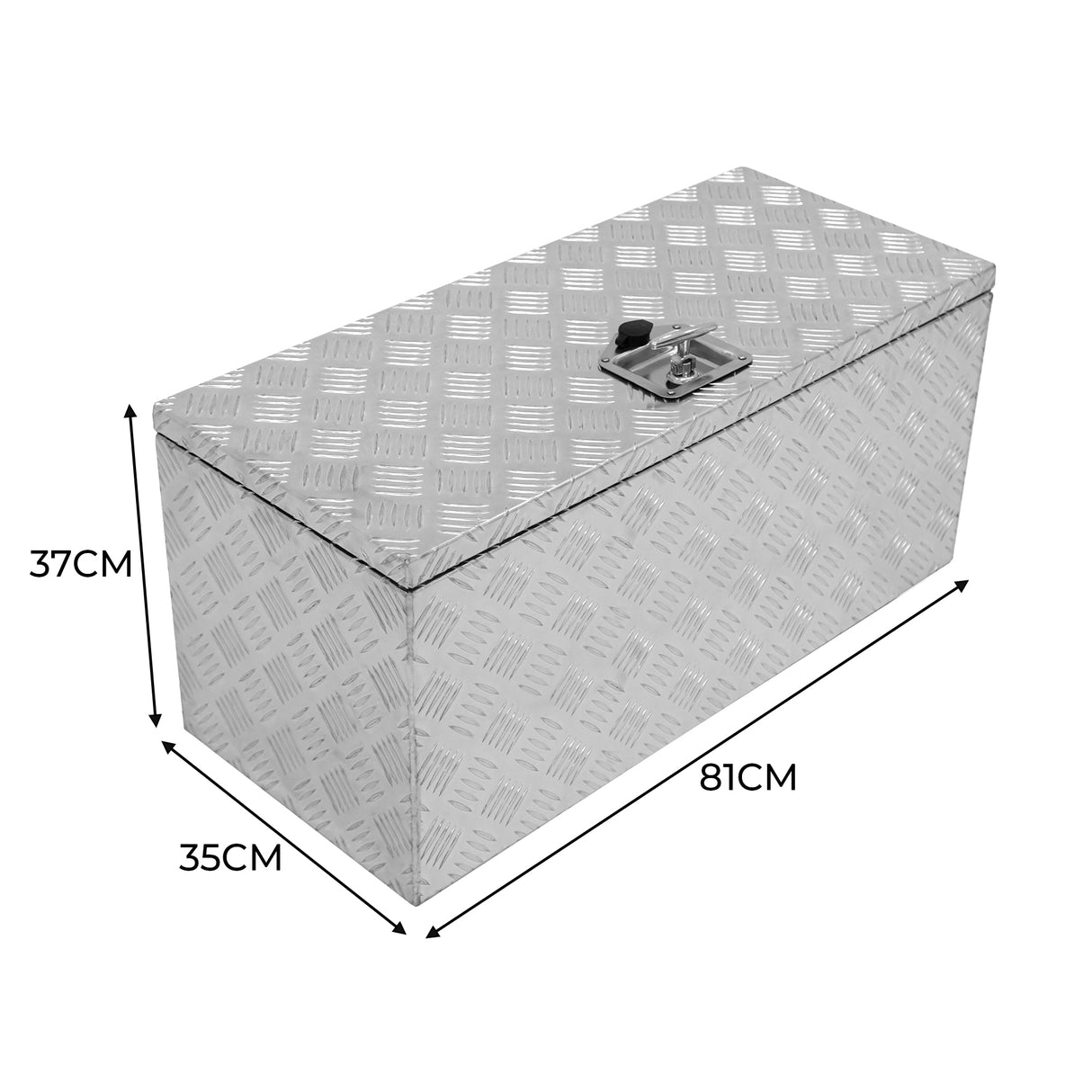 Aluminium Tool Box 102L - Extra Large