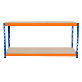 S-Rax 2 Tier Workbench - 180cm x 45cm x 90cm