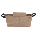Pet Stroller Caddy Bag - Woven Beige