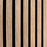 Acoustic Slat Wall Panel - Light Walnut