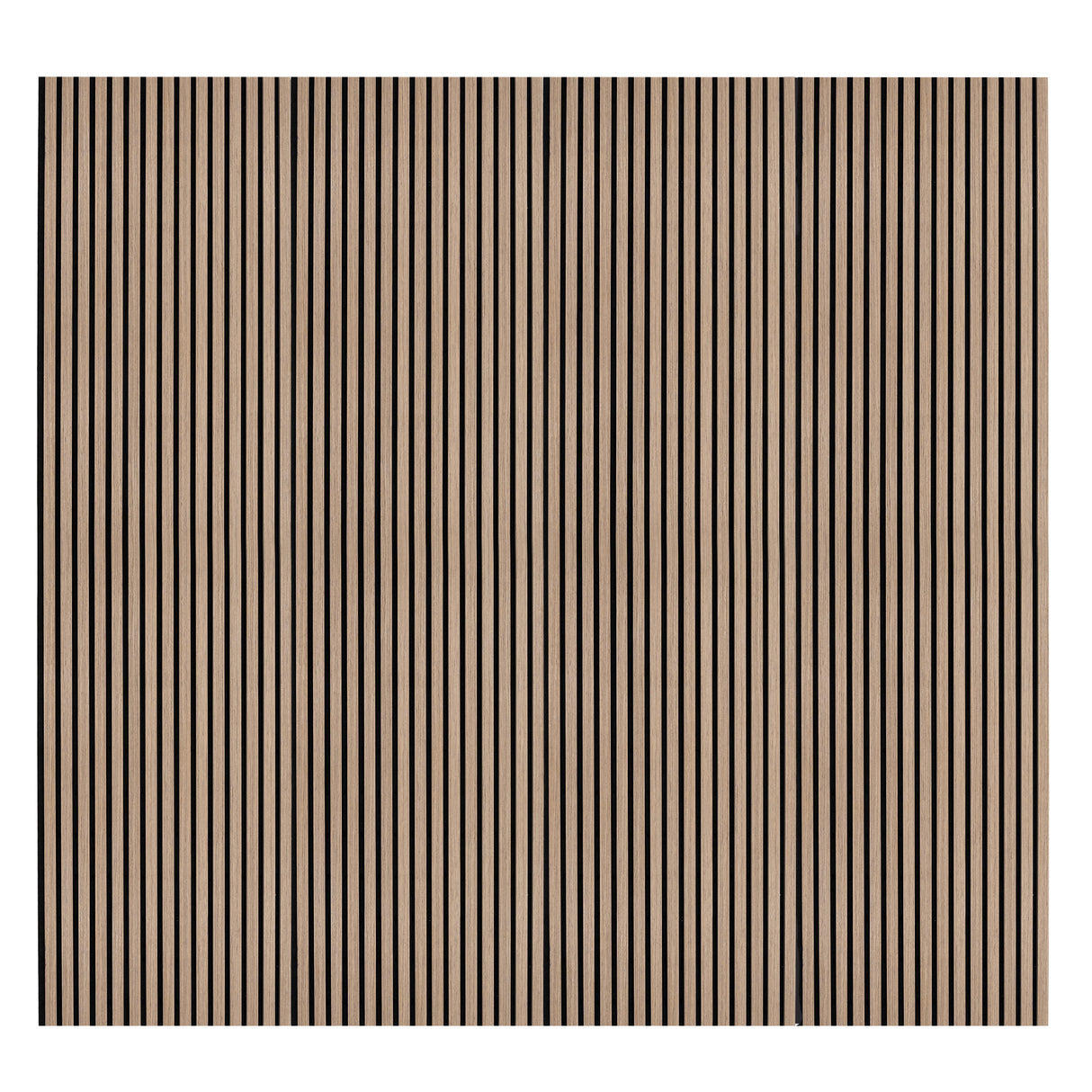 Acoustic Slat Wall Panel - Light Walnut