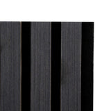 Acoustic Slat Wall Panel – Anthracite Grey