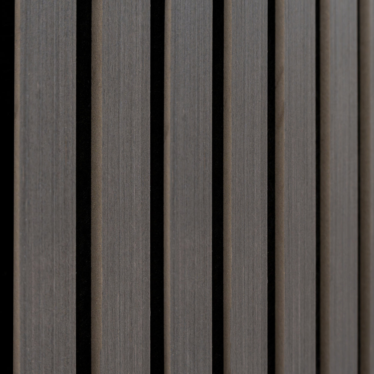 Acoustic Slat Wall Panel – Anthracite Grey