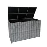 Rattan Cushion Storage Box 996L - Grey