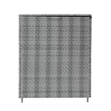 Rattan Cushion Storage Box 996L - Grey