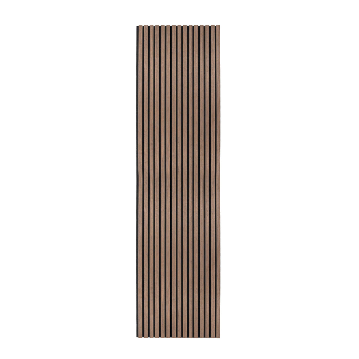 Acoustic Slat Wall Panel - Dark Walnut