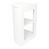 Retail Shop Corner Counter CM60 - White