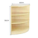Retail Shop Corner Counter LM60 - Maple