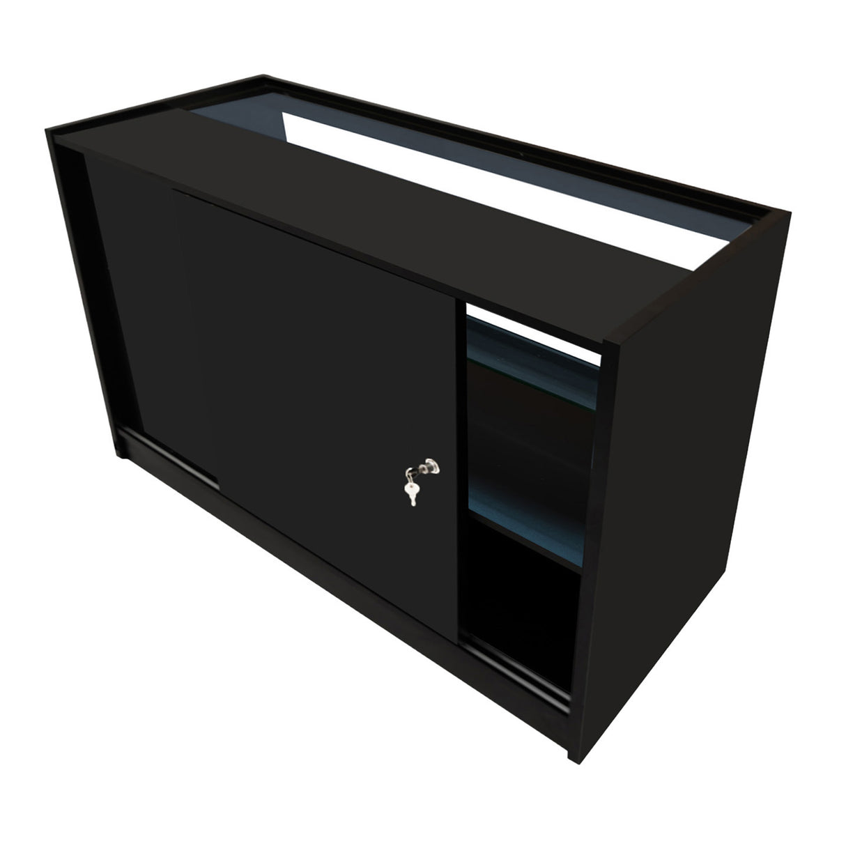 LED Retail Shop Counter C1500 - Black