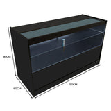 LED Retail Shop Counter C1500 - Black