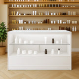 LED Retail Shop Counter C1500 - White