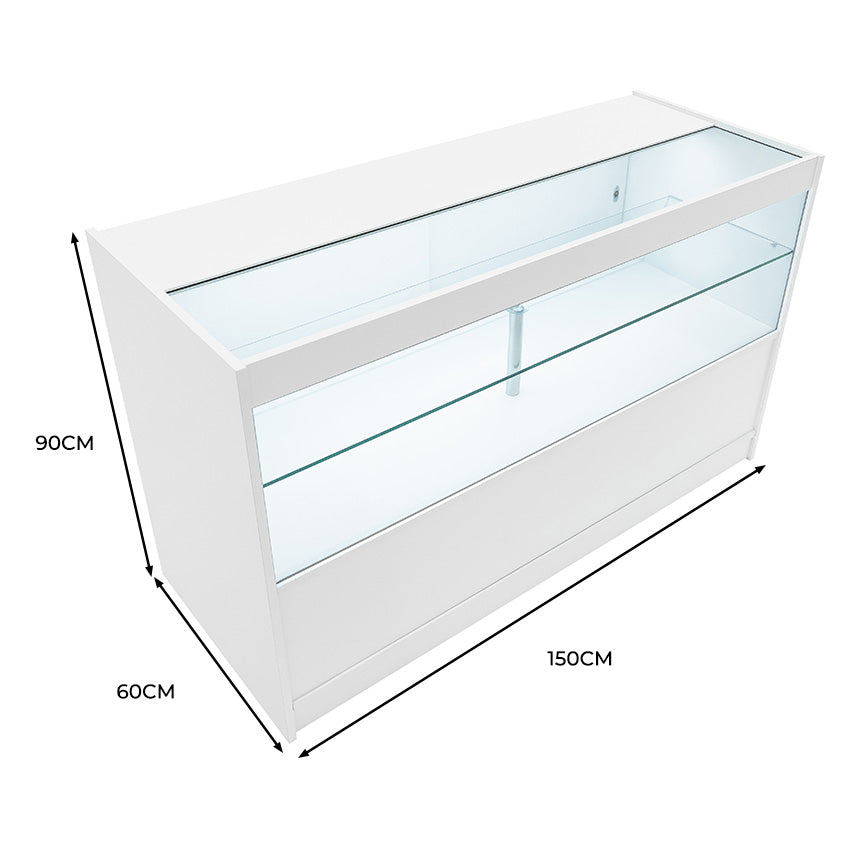 LED Retail Shop Counter C1500 - White