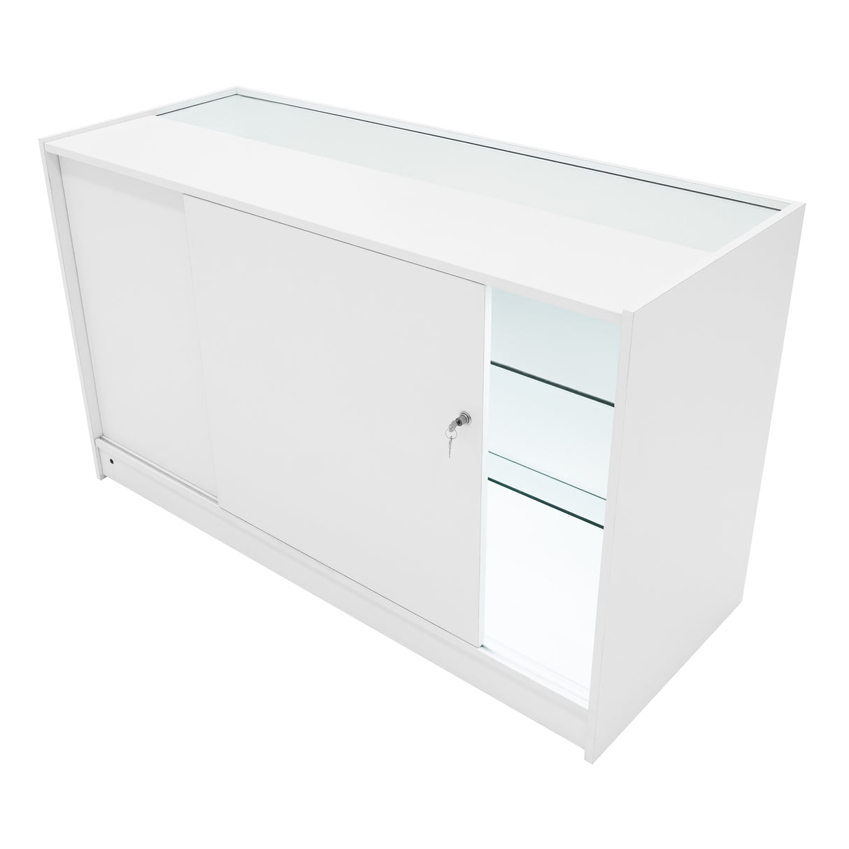 LED Retail Shop Counter K1500 - White