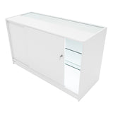LED Retail Shop Counter K1500 - White