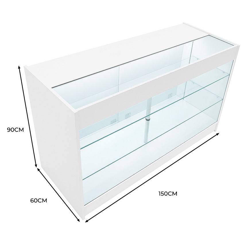LED Retail Shop Counter K1500 - White