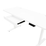 Electric Standing Desk With Drawer - 140cm x 60cm